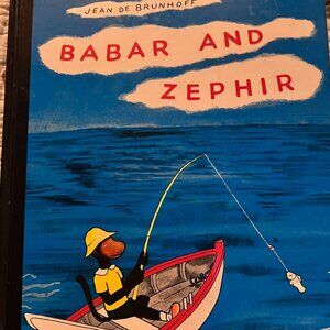 VINTAGE 1965 EDITION BABAR AND ZEPHIR By Jean de Brunhoff